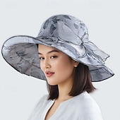 economico Cappelli da Festa-Cappelli Poliestere Cappello a secchiello Matrimonio Compleanno Vintage Carino Retrò Con Fiocco Copricapo Copricapo