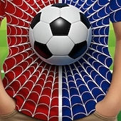 preiswerte Jungen 3D Sport &amp; Spiel-Jungen 3D Grafik Fußball Fußball-T-Shirts T-Shirt Kurzarm 3D-Druck Sommer Frühling Sport Mode Streetwear Kinder 4-12 Jahre Rundhalsausschnitt Lässig Täglich Outdoor Normale Passform
