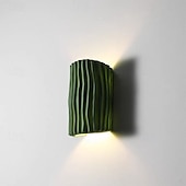 cheap Indoor Wall Lights-Wall Sconce Small Wall Lamp,Resin Wall Mount Light, Vintage Headboard Lamp, Indoor Lighting Fixture for Bedroom Living Room Dining Room Hallway 110-240V