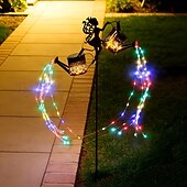 זול אורות נתיבים ופנסים-חיצוני חצר שמש led דשא אור פיות מים כד מפל זורם מים אור כפול וו עמיד למים שמש גן חיצוני דקור אורות חצר דשא מסלול מרפסת טרסת קישוט