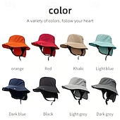 cheap Home Supplies-UPF 50+ Wide-Brim Removable-Brim Fisherman's Hat, Dual-purpose Detachable Breathable Quick- Cap for Marine Water Activities, Sea Fishing, Outdoor Exploration, Cycling, Surfing, and Fishing
