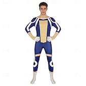  Abenteuer Invinciboy Superheld Zentai-Anzüge Cosplay Kostüm Outfits Videospiel Film- und TV-Themenkostüme for Unisex Kinder Erwachsene Halloween Leistung Comic-Konzert