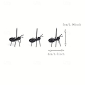 billiga Event &amp; Party Supplies-60 st myrdesignade fruktgafflar, återanvändbara fruktplockare djurförrättsgafflar för mellanmål tårta dessert för kök halloween födelsedagsfesttillbehör