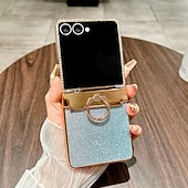 levne Pouzdra pro Samsung-telefon Carcasă Pro Samsung Galaxy Z Flip 7 Z Flip 7 FE Z Flip 6 Z Flip 5 Z Flip 4 Z Flip 3 Zábavné Držák na prsteny Komiks Kov ABS