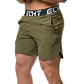 Недорогие Беговые шорты-Муж. Шорты для бега Спортивные шорты Шорты для занятий в спортивном зале Карман Шорты Повседневные на открытом воздухе спорт Лето Весна Быстровысыхающий Легкость Влагоотводящие