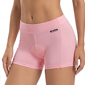 Недорогие Женские брюки, шорты и юбки-Арсуксо Жен. Сплошной цвет Велотрусы Велобрюки Шорты для горного велосипеда Велоспорт Шорты Шорты с защитой Плотное облегание Виды спорта