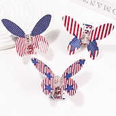 cheap Accessories-250th Anniversary USA Hair Accessories Vintage Adults' Women's 4th of July Casual Party Dress Up