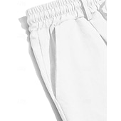 cheap Holiday-Men's Linen Shorts Summer Shorts Beach Shorts Drawstring Pocket Plain Comfort Breathable Knee Length Daily Outdoor Holiday Vacation Casual Black White Inelastic