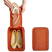 levne úschovna zavazadel a cestování-cestovní tašky na boty, skládací nepromokavé kapsy na boty, organizér - dvojitá vrstva