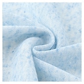 Недорогие Хлопковые Льняные Футболки-Муж. Футболка Футболка из льна Длинный рукав V-образный вырез Лето Весна Весна лето Сплошной цвет Полотняное плетение Текстура Повседневные На каждый день Уличный стиль Гладкая ткань