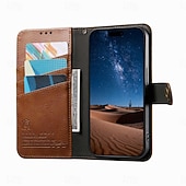 Недорогие 2026 Samsung Galaxy S26 серия-телефон Кейс для Назначение SSamsung Galaxy S26 S26 Плюс S26 Ультра Кошелек для карт Откидная крышка Молния с ремешком на запястье Откидная подножка Ретро ТПУ Кожа PU