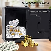 levne Dárkové předměty-Elektronická mincovní banka s ochranou heslem, ABS materiál, bankomat, digitální mince a vklad hotovosti, hudební hračka, dárek pro děti pro rané učení a vzdělávání