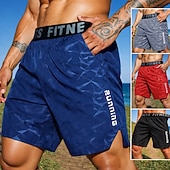Χαμηλού Κόστους Σορτς Τρεξίματος-Ανδρικά Pantaloni Scurți de Alergat Αθλητικά σορτς Σορτς γυμναστικής Τσέπες Κοντά Παντελονάκια Καθημερινά ΕΞΩΤΕΡΙΚΟΥ ΧΩΡΟΥ Διακοπές Καλοκαίρι Ελαφρύ Αναπνέει Γυμναστήριο προπόνηση Περπάτημα Τζόγκινγκ