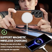 preiswerte 2026 Samsung Galaxy S26 Serie-Handy Hülle Handyhüllen Für Samsung Galaxy S26 S26 Plus S26 Ultra Rückseite Magnetische Adsorption Brieftaschenhülle Mit Ständer Abnehmbar Unterstützt kabelloses Laden Retro PU-Leder