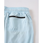 お買い得  ランニングショーツ-男性用 ランニングショーツ アスレチックショーツ ジムショーツ ドローストリング ポケット 2 イン 1 コンプレッションライナー付き ショートパンツ カジュアル 日常 アウトドア 夏 春 速乾性 ライトウェイト 吸汗性 ジムトレーニング 屋外 アスレチック レギュラー スポーツウェア アクティブウェア ブルー ブラック カモフラージュ