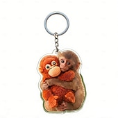 رخيصةأون اللوازم المنزلية-ميدالية حماية ميم بانش القرد، ميداليات بلاش ميم بانش مونكي، زينة ميمات القردة الصغيرة، ميدالية مواضيع حيوانية للتعليق على حقيبة الظهر