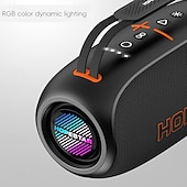 cheap Bluetooth Speakers-80W Bluetooth Speaker, BT 5.3 Wireless Portable Speaker with Deep Bass &amp; RGB Lights, IPX6 Waterproof, 12000mAh for 2026 World Soccer Match Home Watch Party, Immersive Stadium Sound Experience