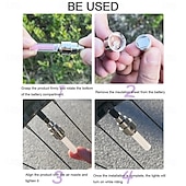 billige Håndverktøy-2 stk. LED-sykkelventillys, neon sykkeleikelys, sykkeldekkventillys, varsellys for nattkjøring, sykkeltilbehør