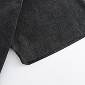  Per uomo Maglietta Camicia 100% cotone lavaggio acido Manica Corta Girocollo Estate Primavera Autunno Semplice Retrò Vintage Casual Stile Vintage Tinto in capo angosciato Casuale Blu Nero Rosa