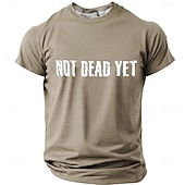  Per uomo Gergo divertente Maglietta Manica Corta maglietta Stampa 3D Girocollo Camicia Moda Quotidiano Quotidiano Streetwear Blu Blu chiaro Nero Estate Primavera Abbigliamento S M L XL XXL XXXL