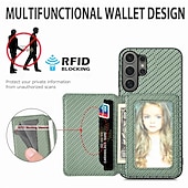 billiga 2026 Samsung Galaxy S26 Serien-telefon fodral Till Samsung Galaxy S26 S25 Edge S24 FE S23 S22 Plus Ultra A56 A36 A26 A16 A06 Skal Plånboksfodral med stativ Stötsäker TPU PU läder