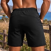 رخيصةأون شورت جري-رجالي شورت للجري شورت رياضي رباط Pockets شورتس مناسب للبس اليومي الأماكن المفتوحة عطلة الصيف خفة الوزن متنفس تمرين نادي رياضي المشي الركض استرخاء صالح ملابس رياضية ألبسة رياضية