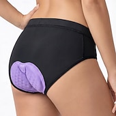 cheap Women's Pants, Shorts &amp; Skirts-Arsuxeo Women's Solid Color Cycling Underwear Shorts Cycling Pants Cycling MTB Shorts Bike Shorts Underwear Shorts Form Fit Sports Well-ventilated Quick Dry Reduces Chafing Protective Black Royal Blue
