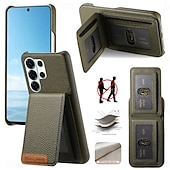 economico 2026 Samsung Galaxy S26 Serie-telefono Custodia Per Samsung Galaxy S26 S26 Plus S26 Ultra Copertura Posteriore con Supporto Cavalletto Slot per Carte Retrò TPU Pelle PU