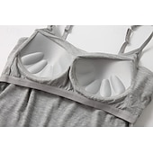  Top Camisole da Donna Semplice Basico Senza Maniche Collo a U Top Regolari Casual Nero Bianco Rosa Blu Khaki