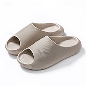 billiga Avslappnade sandaler-Lätta slip-on sommarstrandskor för män – bekväm ovandel i mjuk EVA, andningsbar öppen tå, halkfria vardagssandaler för poolkanten, semester och utomhusaktiviteter