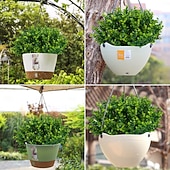 levne Umělé rostliny a zeleň-20 svazků umělé zeleně rostlin venkovní UV odolné umělé rostliny zimozeleň keře tráva pro statek dům zahrada kancelář terasa dvorek svatba a vnitřní venkovní dekorace