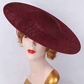 billige Fascinatorer-fascinators Linfrø Bryllup Bursdag Elegant Årgang søt stil Med Tyll Hodeplagg Hodeplagg