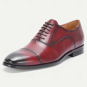 ieftine Pantofi Clasici Eleganți-Pantofi eleganți din piele de înaltă calitate pentru bărbați – piele de vacă autentică, vârf Oxford, aspect elegant și elegant, încălțăminte bărbătească confortabilă, ideală pentru nunți, petreceri, evenimente de afaceri și formale