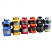 abordables Outillage à main-Lot de 2 protections universelles en alliage d'aluminium pour roues, fourches et cadre de moto/scooter ; patins de protection contre les chutes ; accessoires extérieurs pour moto