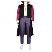 cheap Anime Costumes-Ocean Adventurer Straw Hat Pirate Anime Outfits Masquerade Cosplay Suits Halloween Anime Expo Costume For Men's Adults'