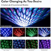 voordelige Sterrenstelsel &amp; Planetarium-Autodakverlichting 1 stuk, usb-sterrenprojector nachtlampje, verstelbare auto-interieurverlichting, draagbare led-lampjes in 4 kleuren &amp;Sterrenlicht met 9 functionele standen voor autodecoratie,