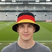 economico Accessori e Cappelli-partita di calcio mondiale 2026 calcio tedesco cappello da calcio casual unisex per adulti abbigliamento da esterno per partite
