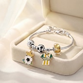  Partido Mundial de Fútbol 2026 pulsera Fútbol Futbol Uso Diario Niños Adulto Unisexo Casual Exterior Partido Disfrazarse