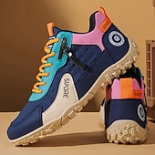 tanie Casualowe sneakersy-Męskie buty sportowe w blokach kolorów z akcentami ze sztucznej skóry, modny sportowy wygląd, idealne do uprawiania sportów na świeżym powietrzu, na co dzień i w podróż