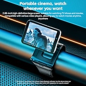 baratos Premium-Relógio inteligente Lokmat Appllp Max de 2,88 polegadas com 4G LTE, pedômetro, calendário e câmera, compatível com dispositivos móveis, unissex, com classificação IPX-4 e caixa de 32 mm.