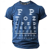 Miesten Hauska slangi T-paita Lyhythihainen T-paita 3D-tulostus Tiukka pyöreä kaula-aukko Paita Muoti Päivittäin Päivittäin Katu Rubiini Kesä Kevät Vaatetus S M L XL XXL XXXL