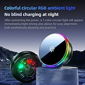 economico Raffreddatori per Telefono-Caricabatterie wireless magnetico da 25 W e sistema di raffreddamento per telefono, radiatore di raffreddamento a semiconduttore TEC con luce RGB, ventola di raffreddamento a ricarica rapida compatibile con iPhone 17/16/15/14/13, MagSafe, Android