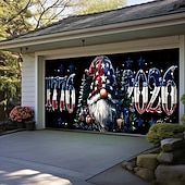 Χαμηλού Κόστους Γκαράζ &amp; Πινακίδες Πόρτας-4η Ιουλίου 2026 250η Ημέρα Μνήμης Επέτειος 1776 2026 Άγαλμα της Ελευθερίας Αμερικανική Σημαία Κάλυμμα Γκαράζ Μπανέρ Πατριωτική Υπαίθρια Διακόσμηση Σπιτιού Γιορτής Ημέρας Ανεξαρτησίας Μεγάλο Κάλυμμα