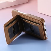 economico 2026 Samsung Galaxy S26 Serie-telefono Custodia Per Samsung Galaxy S26 S26 Plus S26 Ultra Copertura Posteriore con Supporto Cavalletto Slot per Carte Retrò TPU Pelle PU