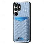 ieftine 2026 Samsung Galaxy S26 Seria-telefon Maska Pentru Samsung Galaxy S26 S26 Plus S26 Ultra Capac Spate Portofel Card rezista Suport Inel Cataramă inel Retro TPU PU piele