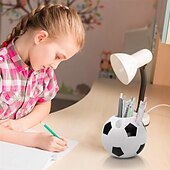 economico Partita di Calcio Mondiale 2026-Confezione da 2 portapenne a forma di pallone da calcio - Portapenne a tema Mondiali di calcio 2026 per scrivania, organizer sportivo da scrivania, regalo per bambini tifosi, articoli per ufficio e