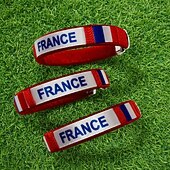 economico Accessori e Cappelli-Partita mondiale di calcio 2026 Braccialetto France Calciatore Tifoso di calcio francese Casual Bambini Adulti Unisex All'aperto Incontro Vestirsi