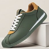 abordables Zapatillas Informales-Zapatillas sin cordones de piel sintética para hombre: elegantes, fáciles de llevar, ideales para reuniones informales, viajes y comodidad diaria.