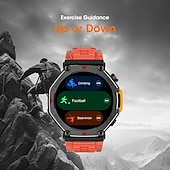 economico Smartwatch-Nuovo smartwatch impermeabile 5 ATM, ideale per attività all'aperto, monitoraggio sportivo, pagamenti PayPal, chiamate Bluetooth, schermo HD da 1,45" 466*466, smartwatch indossabile 2025