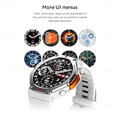 economico Smartwatch-Nuovo smartwatch impermeabile 5 ATM, ideale per attività all'aperto, monitoraggio sportivo, pagamenti PayPal, chiamate Bluetooth, schermo HD da 1,45" 466*466, smartwatch indossabile 2025